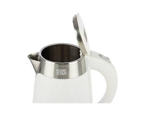 Чайник электрический Homestar HS-1021 102760 1,7л нерж сталь 1500Вт двойной корпус