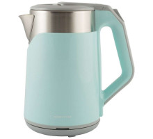 Чайник электрический Homestar HS-1019 005967 1,8л нерж. сталь 1500Вт голубой