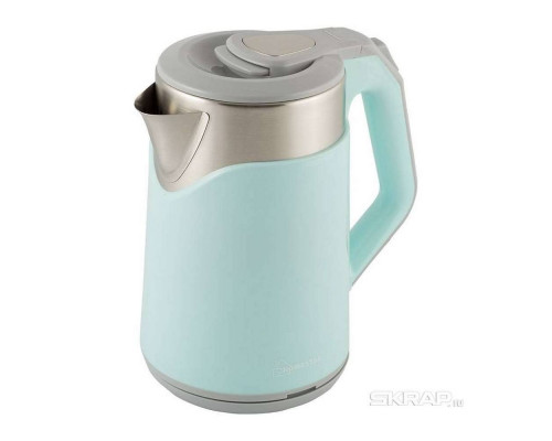 Чайник электрический Homestar HS-1019 005967 1,8л нерж. сталь 1500Вт голубой