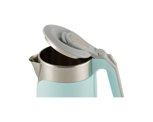 Чайник электрический Homestar HS-1019 005967 1,8л нерж. сталь 1500Вт голубой