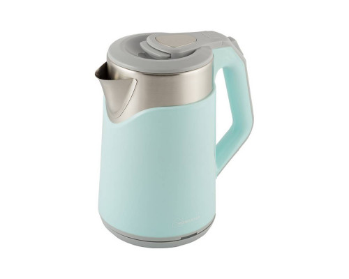 Чайник электрический Homestar HS-1019 005967 1,8л нерж. сталь 1500Вт голубой
