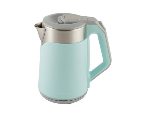 Чайник электрический Homestar HS-1019 005967 1,8л нерж. сталь 1500Вт голубой