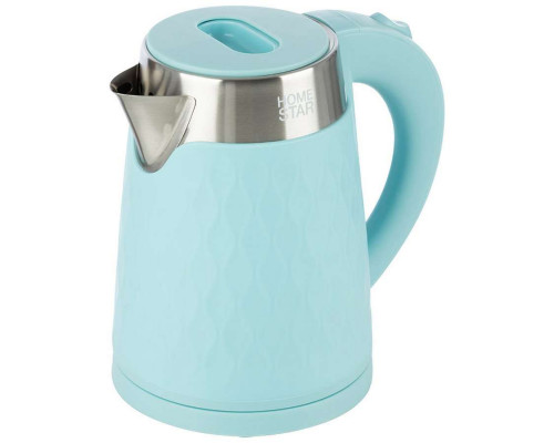 Чайник электрический Homestar HS-1021 102761 1,7л пластик 1500Вт голубой