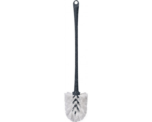 Ёршик с подставкой SC340711026 Spin&Clean Stone темный камень