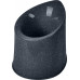 Ёршик с подставкой SC340711026 Spin&Clean Stone темный камень