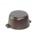 Кастрюля ALTEI Granit Perfection chocolate 05-0355-310 3л алюминий гранит. покр. крышка стекло корич