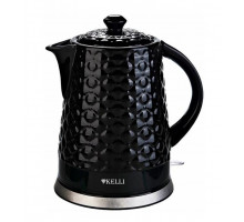 Чайник электрический KL-1376 Kelli 1.8л 2200Вт керам. черный