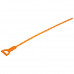 Трос для прочистки труб Рыжий кот 103718 50см пластик оранжевый