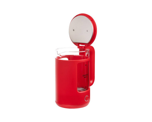 Чайник ENERGY E-256 (1.5л) стекло, красный