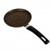 Сковорода блинная 03-2255-200 "Granit Perfection chocolate" 22см. гранит.покр. алюм. коричневый