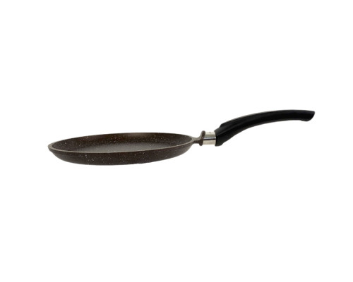 Сковорода блинная 03-2255-200 "Granit Perfection chocolate" 22см. гранит.покр. алюм. коричневый