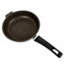 Сковорода 02-2455-200 "Granit Perfection chocolate" 24см. гранит.покр. алюм. коричневый