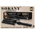 Щипцы-плойка SOKANY SK-670 90Вт пластик керам. чёрный тройные