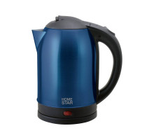 Чайник электрический Homestar HS-1009 002996 1,8л нерж. сталь 1500Вт синий