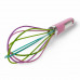Венчик для взбивания №78-1 Радуга XOZ-78-1 24см силикон ручка пластик цвет в асс.