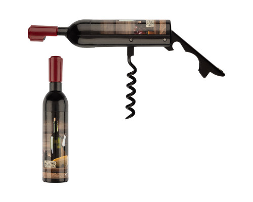 Штопор/открывашка Sommelier в виде бутылки с магнитом