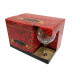 Бокалы для вина набор Богемия MS411/01 6 0,26л 8,5х16см стекло с декор подарочная
