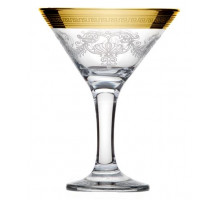 Бокалы для мартини набор Гармония MS410/02 0,17л 6пр. стекло с декор