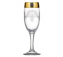 Бокалы для шампанского набор Гармония MS419/02 0,19л 6пр. стекло с декор