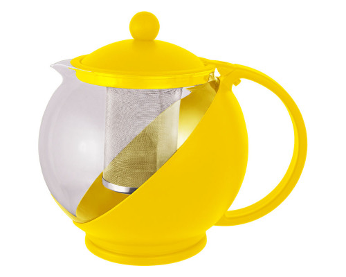 Чайник заварочный VARIATO, объем: 1,2 л, пластик корпус, фильтр из нерж стали, цвет: синий 910103