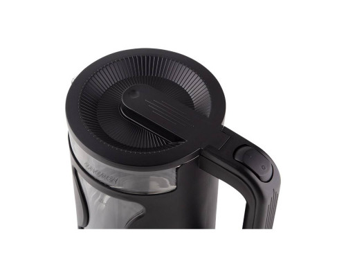 Чайник электрический Energy E-257 164153 1,5л спираль 1500Вт стекло чёрный