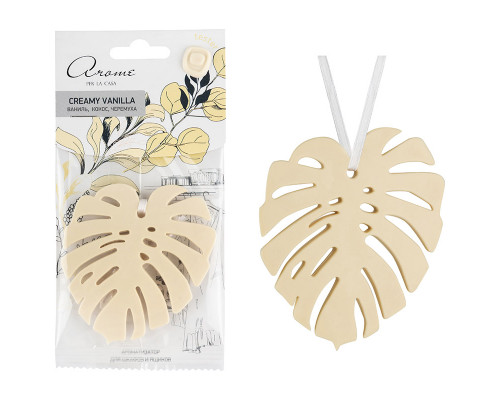 Ароматизатор для дома "Монстера" Creamy vanilla