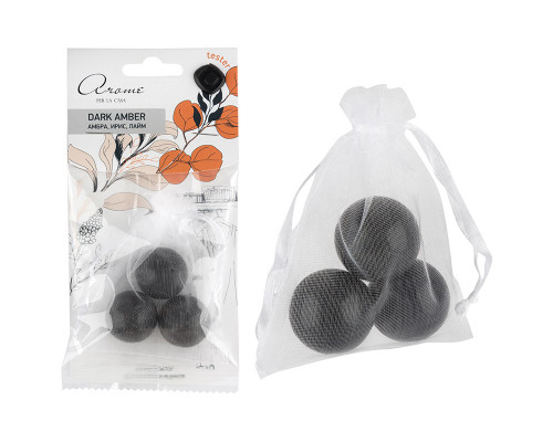 Ароматизатор для дома "Саше с  шариками" Dark amber