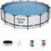 Бассейн каркасный Steel Pro Max (комплект) 457*107 см, 14970 л, Bestway 56488
