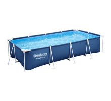 Бассейн каркасный Steel Pro, 400 х 211 х 81 см, 5700 л, Bestway 56405