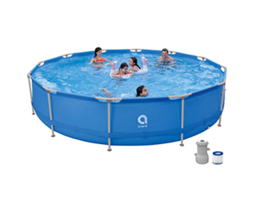 Бассейн круглый со стальным каркасом Avenli 4.20м*84м 17800