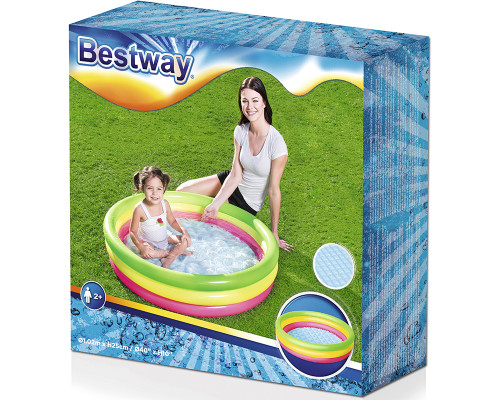 Бассейн надувной Summer 102*25 см, 62 л, Bestway 51104