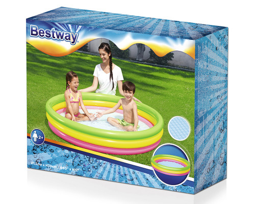 Бассейн надувной Summer 152х30 см Bestway 51103