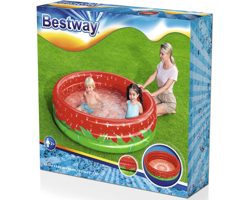 Бассейн надувной Sweet Strawberry 160*38 см  Bestway 51145