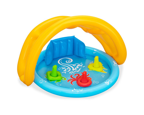 Бассейн надувной детский Lil' SeaShapes 115 x 89 x 76 см Bestway 52568