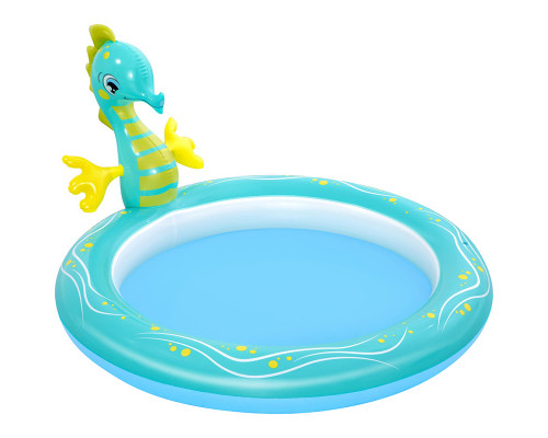 Бассейн надувной с разбрызгивателем Seahorse 188*160*86см Bestway 53114