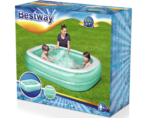 Бассейн надувной семейный 201х150х51см, 450 л, Bestway 54005