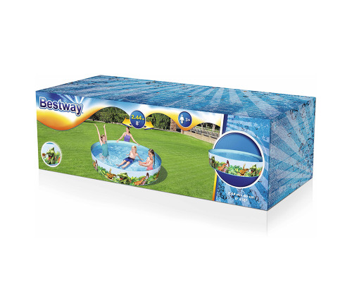 Бассейн ненадувной Dinosaur Fill'N Fun 244*46 см  Bestway 55001 Бассейн ненадувной Dinosaur Fill'N Fun 244*46 см  Bestway 55001