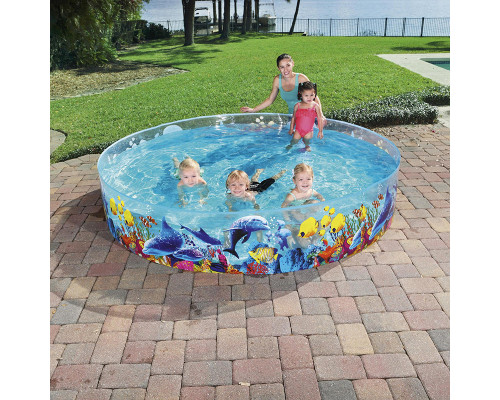 Бассейн ненадувной Fill 'N Fun Odyssey 244*46 см Bestway 55031