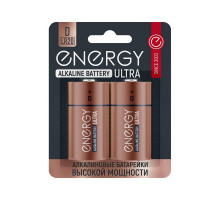 Батарейка алкалиновая Energy Ultra LR20/2B (D)