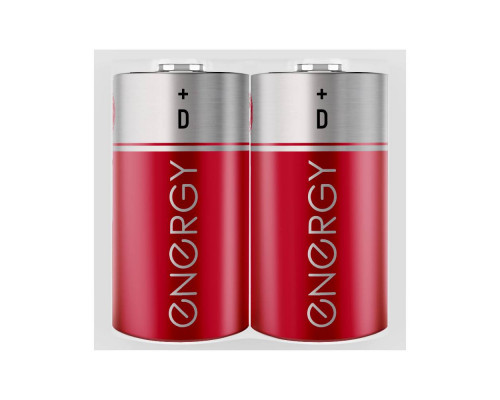 Батарейка солевая Energy R20/2S (D)