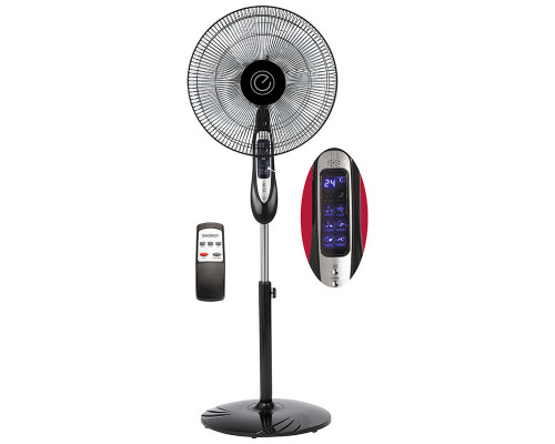 Вентилятор Energy ELEGANCE EN-1617 с пультом 16" черный 1шт/коробка