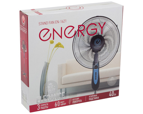 Вентилятор Energy ELEGANCE EN-1621 1шт/коробка