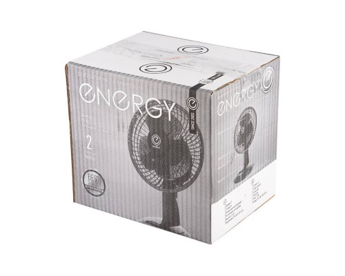 Вентилятор Energy EN-0603 (настольный) 6" черный 1шт/коробка