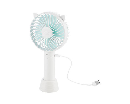 Вентилятор Energy EN-0610 USB (настольный, аккумулятор) белый