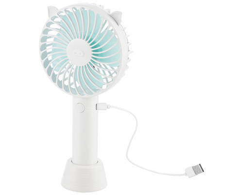 Вентилятор Energy EN-0610 USB (настольный, аккумулятор) белый