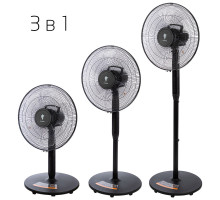 Вентилятор Leonord LE-1603 с пультом 16" 1шт/коробка