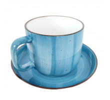 Чайный сервиз LENARDI МАДЕЙРА 133-233 12пр. 0,25л фарфор синий