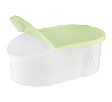 Контейнер для сыпучих продуктов BEROSSI "Wave" 106925 (Киви), 0,5л, 18×11×7 см, пласт.