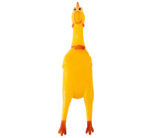 Игрушка-пищалка Курица, 15 см