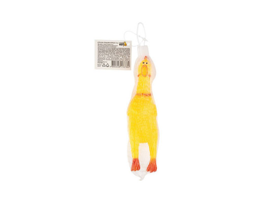 Игрушка-пищалка Курица, 15 см